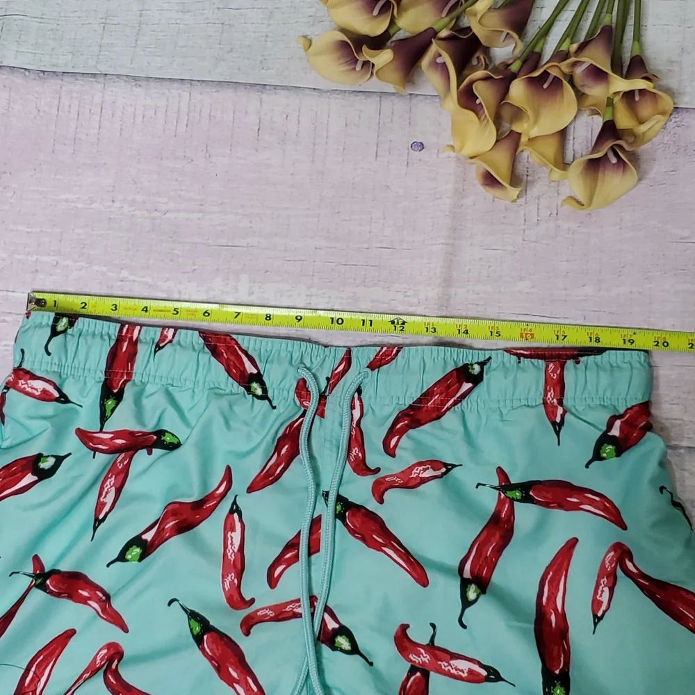 Men's Jake Austin Chili Pepper Swim Shorts